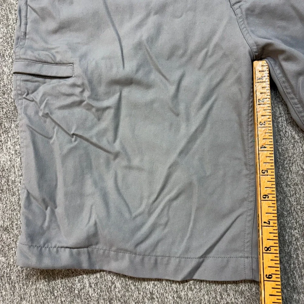 Simms‎ Fishing Products Mens Gray Nylon Cargo Fishing Shorts Size L 35 Waist